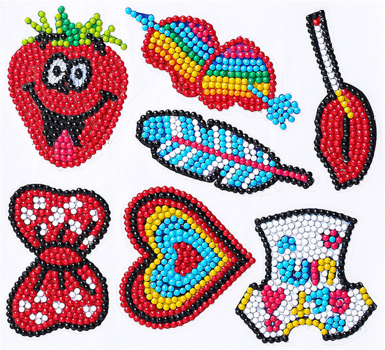 KTX-923731 5D DIY Diamond Art Kit with Resin Drill - 6x8cm Decorative Frame