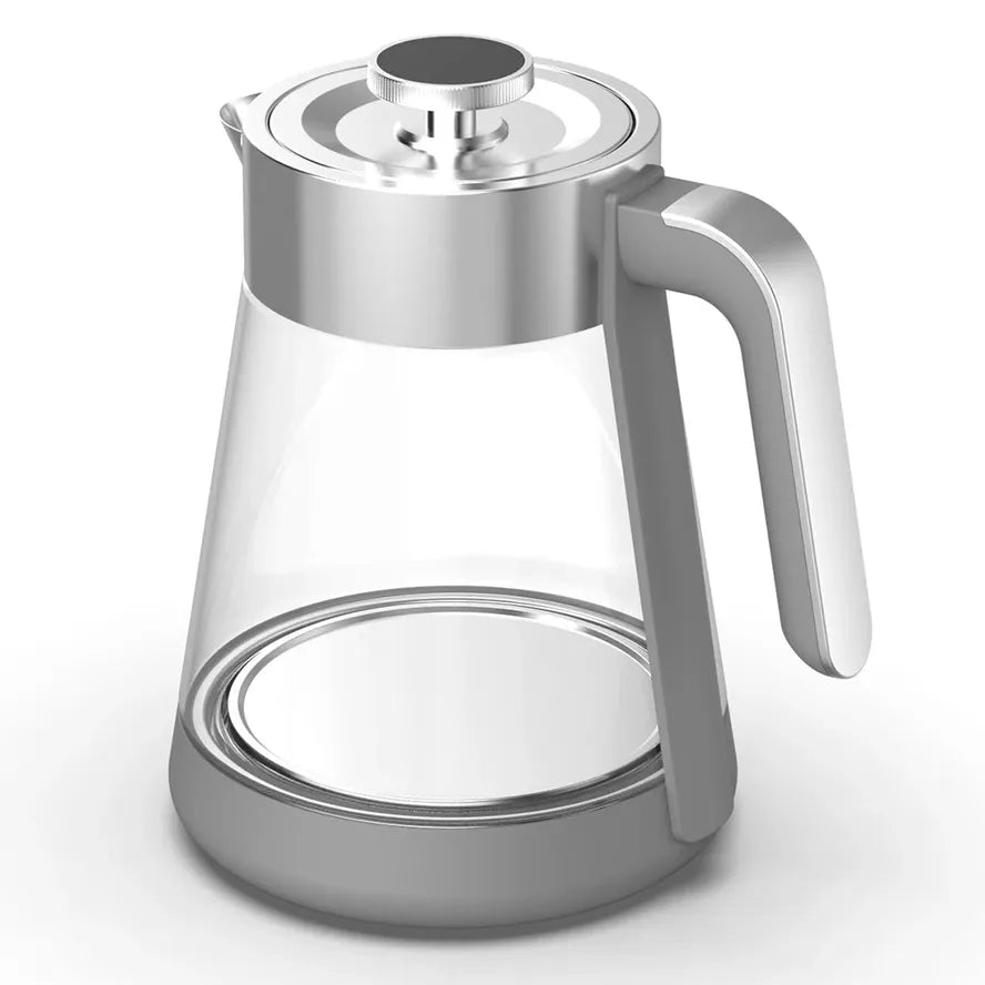 KTX-924819 Glass Electric Cooking Kettle with Temperature Control - Modern Samovar Design for Smart Kitchens