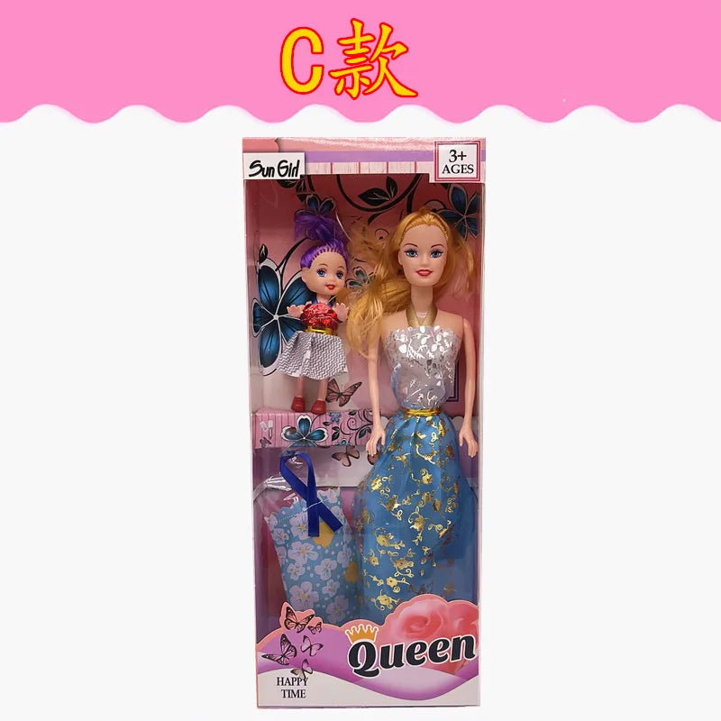 KTX-924883 Charming Soft Toy Princess Doll in Gift Box – Ideal Dress-Up Accessory for Kids