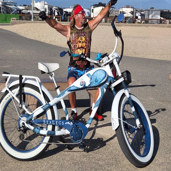 KTX-925907 Hybrid Electric Bicycle - Retro Style 48V E-Bike with 26" Wheels and 7-Speed Gears