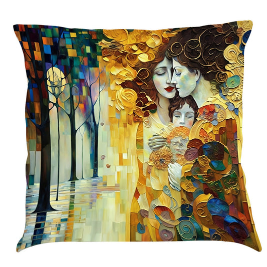 KTX-926163 Ocean-Inspired Cotton and Linen Cushion Cover in Multiple Colors - 45x45 cm