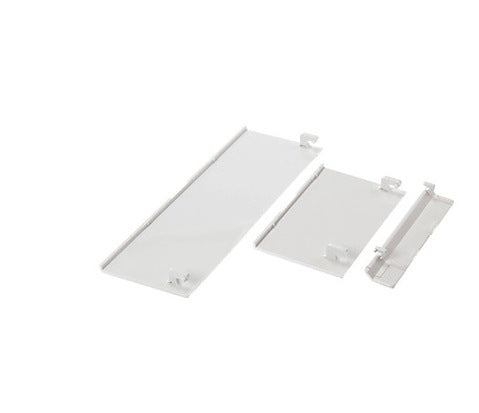 KTX-926419 Three-in-One SD Card Expansion Slot Baffle for Gaming Consoles - White and Black, Plastic Material