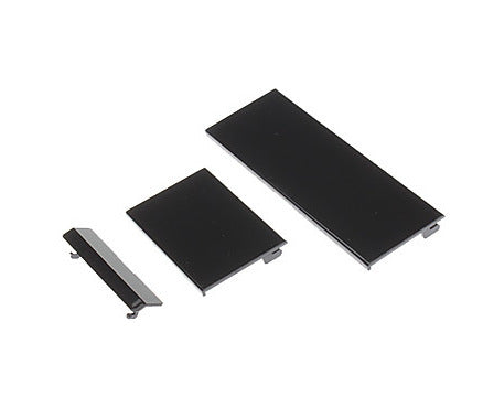 KTX-926419 Three-in-One SD Card Expansion Slot Baffle for Gaming Consoles - White and Black, Plastic Material