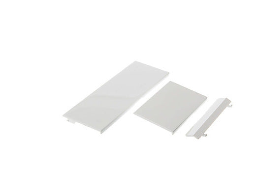 KTX-926419 Three-in-One SD Card Expansion Slot Baffle for Gaming Consoles - White and Black, Plastic Material