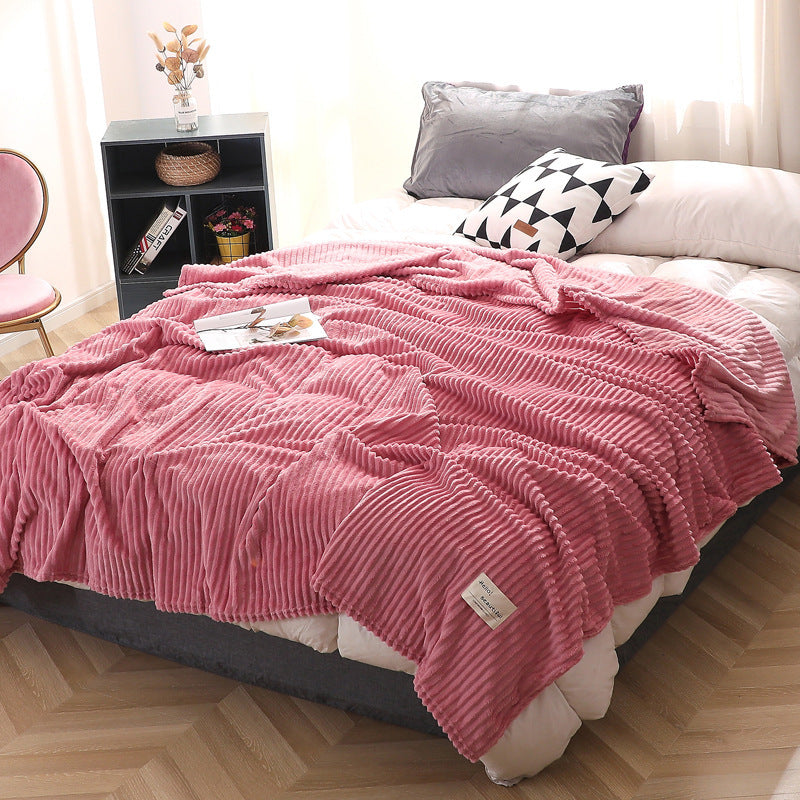 KTX-927507 Magic Velvet Flannel Blanket - Soft, Cozy Comfort in Multiple Sizes
