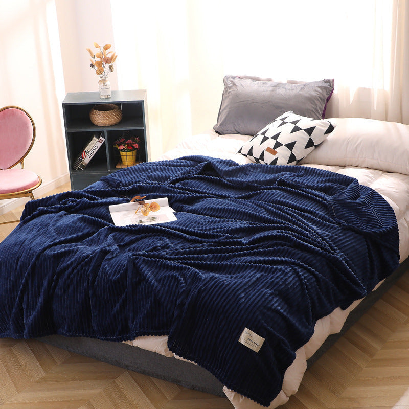KTX-927507 Magic Velvet Flannel Blanket - Soft, Cozy Comfort in Multiple Sizes