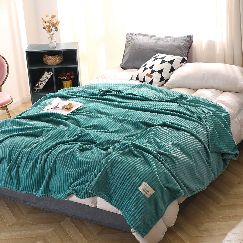 KTX-927507 Magic Velvet Flannel Blanket - Soft, Cozy Comfort in Multiple Sizes