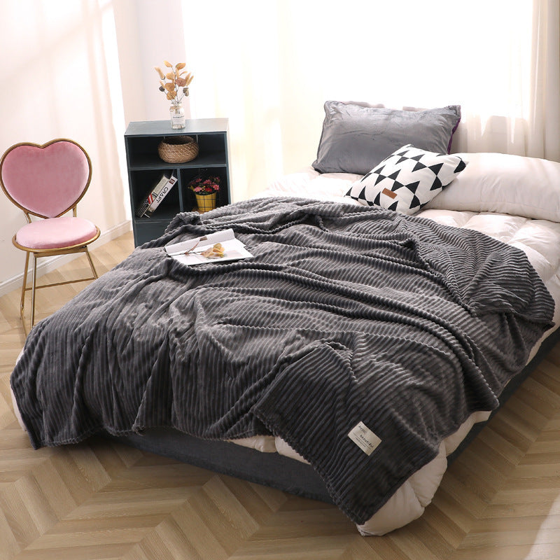 KTX-927507 Magic Velvet Flannel Blanket - Soft, Cozy Comfort in Multiple Sizes