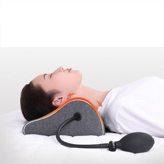 KTX-928339 Cervical Traction Memory Foam Pillow with USB Heating Function for Neck Support