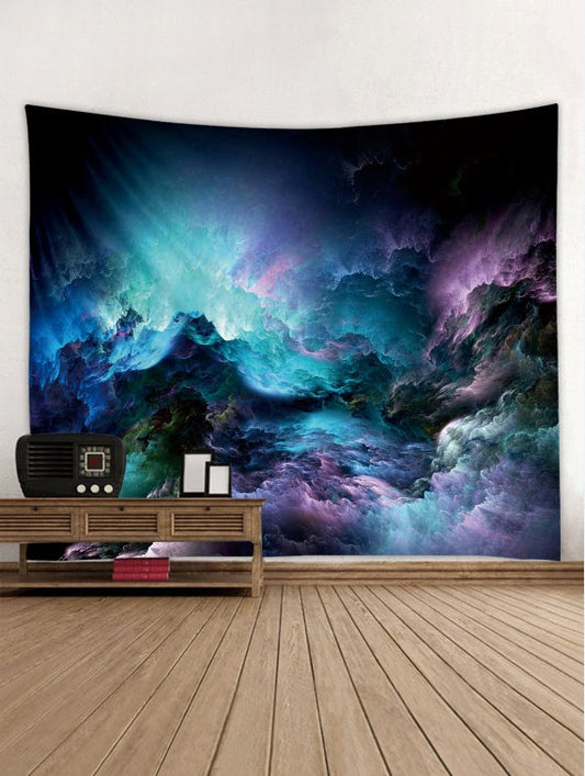 KTX-929363 Cloud-Inspired Tapestry, Multiple Sizes Available: 150x100cm, 150x130cm, 150x230cm