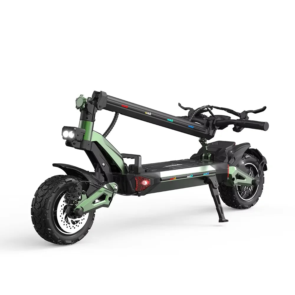 KTX-929683 Dual Motor Electric Scooter - 60-80 km Range, Hydraulic Braking, Waterproof, Foldable Design for Adults