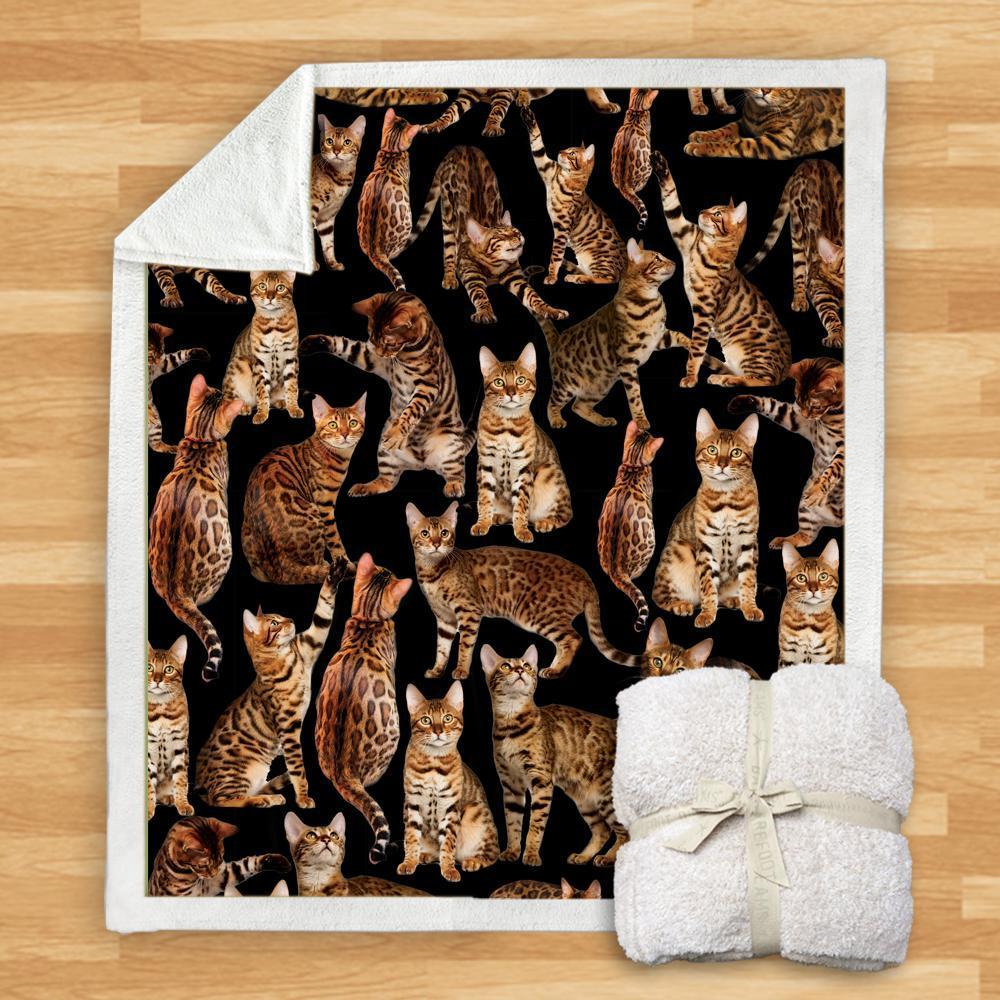 KTX-932115 Modern Printed Flannel Blanket for Dogs - Available in Two Sizes (120x150, 150x200)