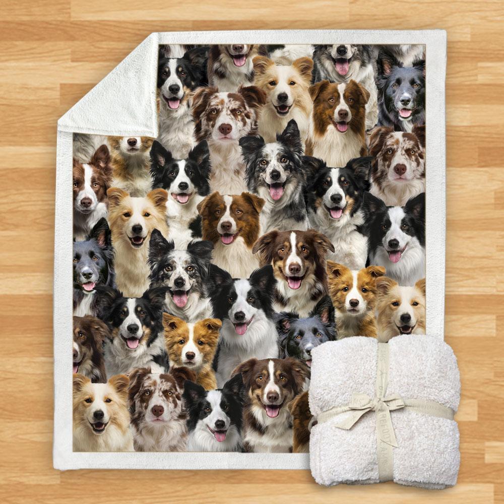 KTX-932115 Modern Printed Flannel Blanket for Dogs - Available in Two Sizes (120x150, 150x200)