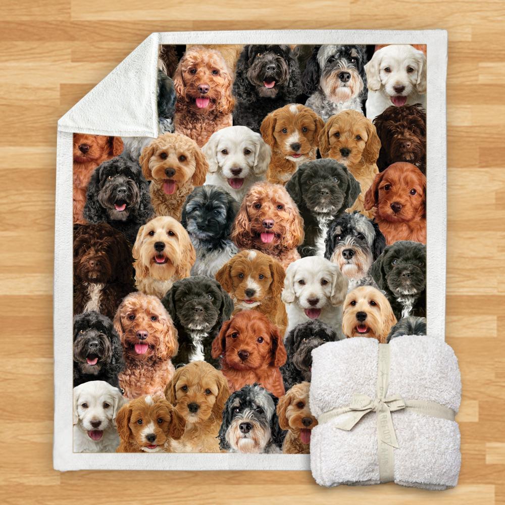 KTX-932115 Modern Printed Flannel Blanket for Dogs - Available in Two Sizes (120x150, 150x200)
