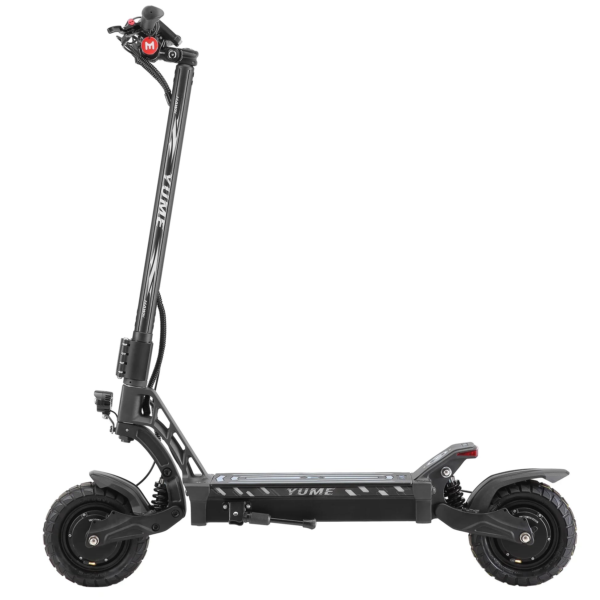 KTX-934611 YUME Hawk Dual Motor Folding Electric Scooter with APP Support, 45km/h Max Speed, 70 km Range, Full Suspension