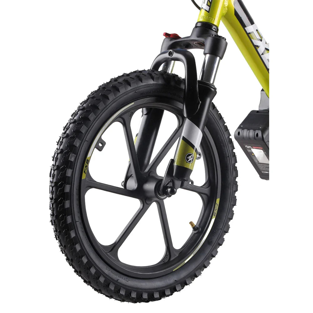 KTX-935827 16-Inch Kids Electric Motorcycle Mini Road Bike with 36V 350W Brushless Motor