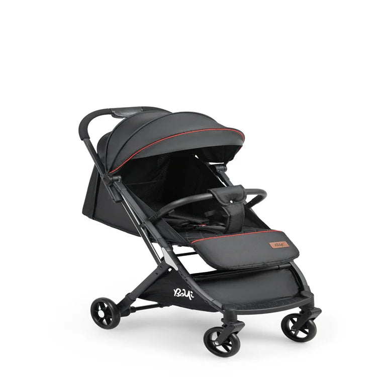 KTX-937747 Compact 2-in-1 Baby Pram with 360-Degree Functionality and Folding Design, Equipped with Five-Point Safety Belt