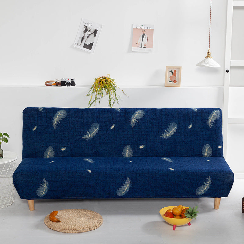 KTX-938515 Stretch Folding Sofa Slipcover with Various Pattern Options - Modern Dust Cover for Comfortable Living Spaces