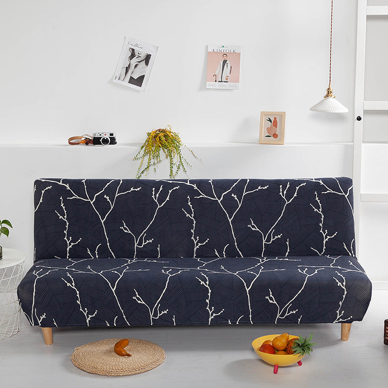 KTX-938515 Stretch Folding Sofa Slipcover with Various Pattern Options - Modern Dust Cover for Comfortable Living Spaces