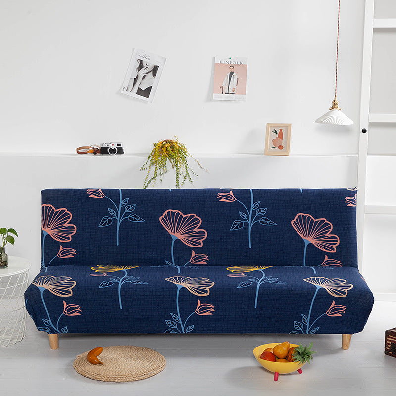 KTX-938515 Stretch Folding Sofa Slipcover with Various Pattern Options - Modern Dust Cover for Comfortable Living Spaces