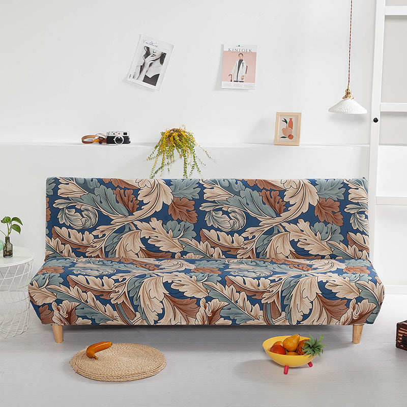 KTX-938515 Stretch Folding Sofa Slipcover with Various Pattern Options - Modern Dust Cover for Comfortable Living Spaces