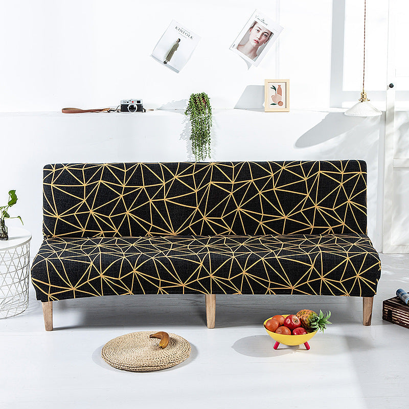 KTX-938515 Stretch Folding Sofa Slipcover with Various Pattern Options - Modern Dust Cover for Comfortable Living Spaces