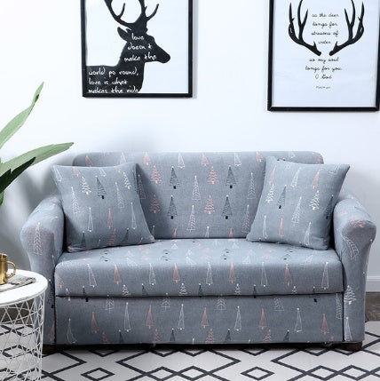 KTX-939091 Elastic Polyester Sofa Cover for Three-Seat Sofas (190-230cm)