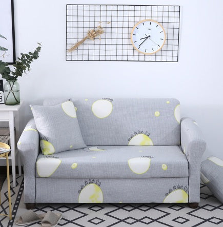 KTX-939091 Elastic Polyester Sofa Cover for Three-Seat Sofas (190-230cm)