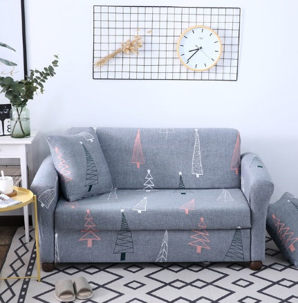 KTX-939091 Elastic Polyester Sofa Cover for Three-Seat Sofas (190-230cm)