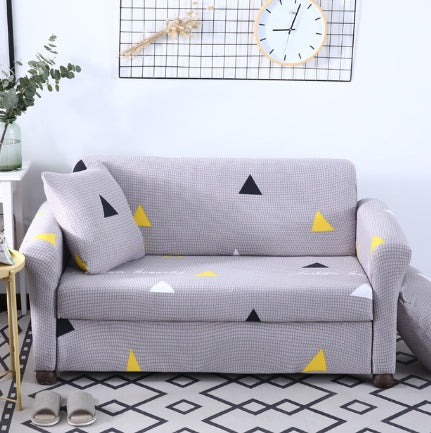 KTX-939091 Elastic Polyester Sofa Cover for Three-Seat Sofas (190-230cm)