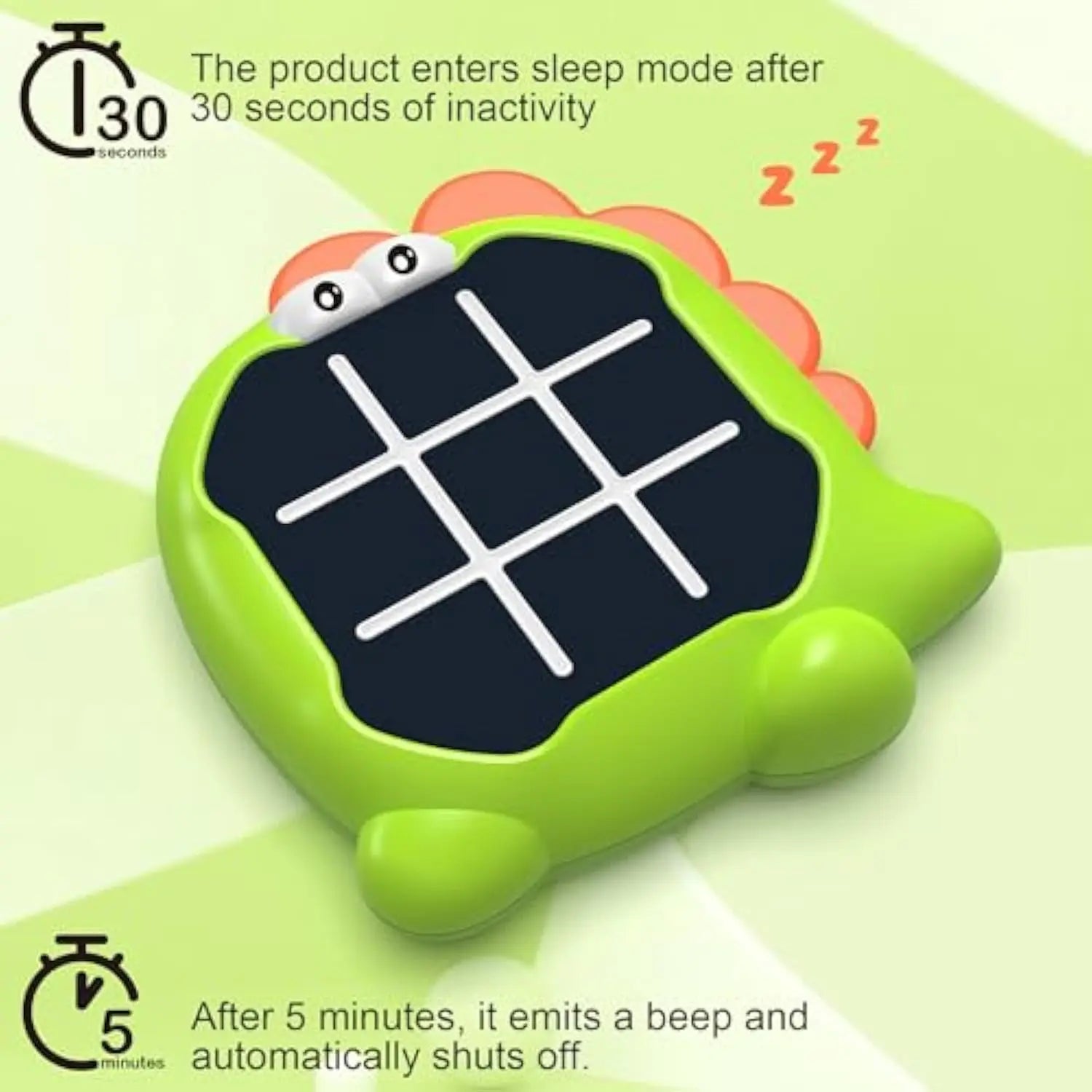KTX-939539 Portable Handheld Tic Tac Toe Puzzle Game for Travel - EPT Model EPT1328426
