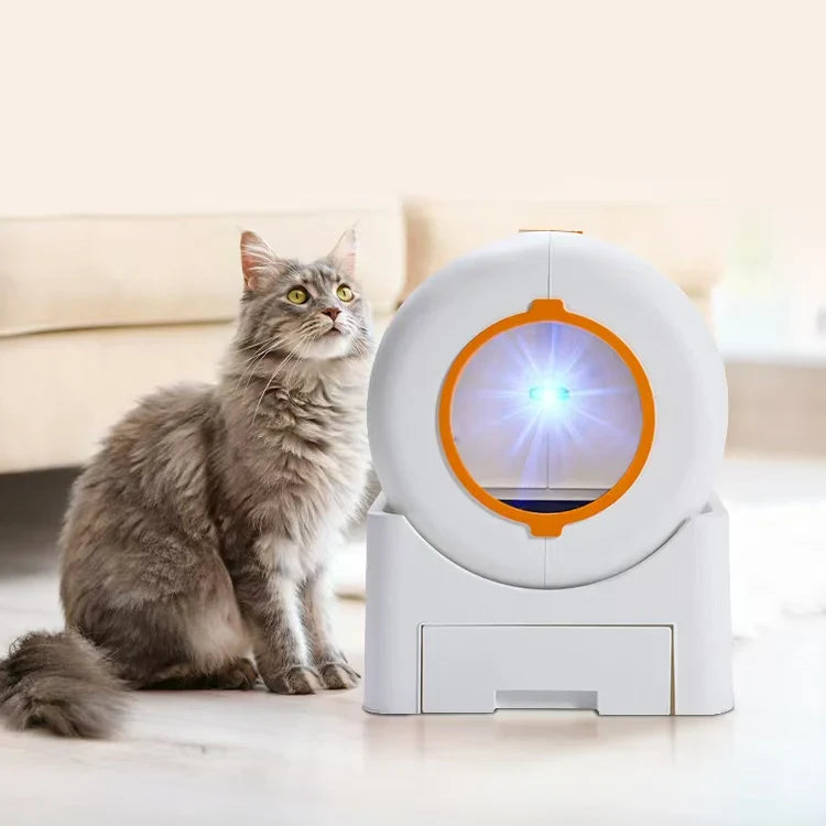 KTX-940307 Self-Cleaning Smart Cat Litter Box with Easy Clean Feature and Odor Control