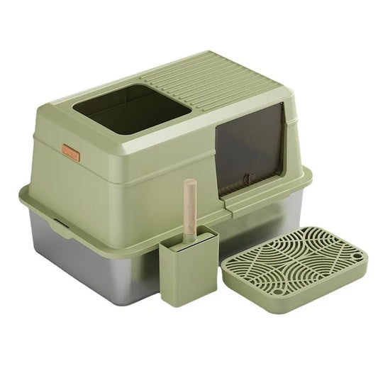 KTX-941459 Intelligent Smart Self-Cleaning Litter Box for Cats with Large Capacity and Durable Design