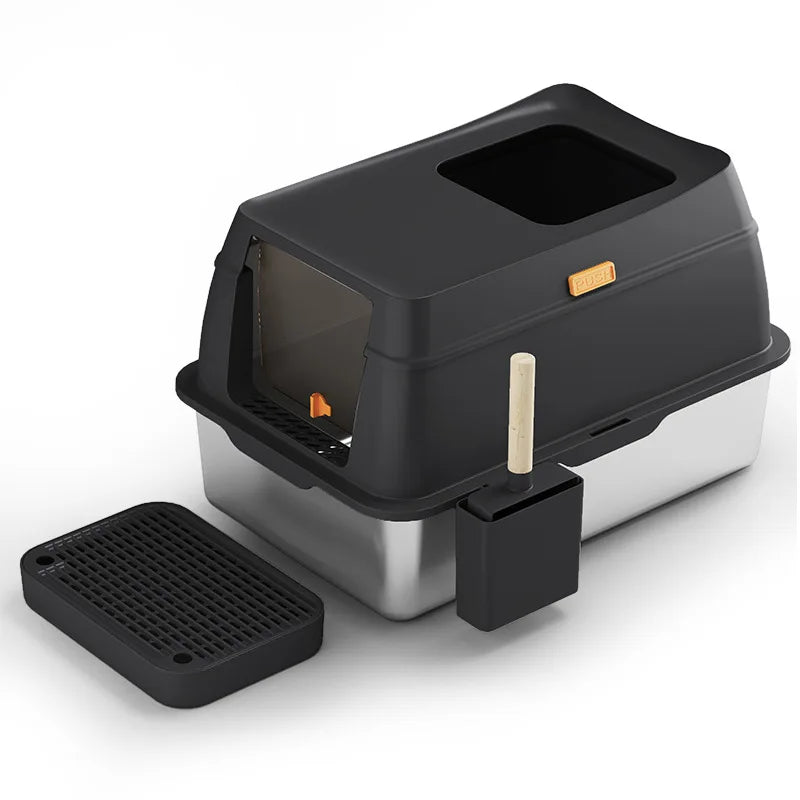 KTX-941459 Intelligent Smart Self-Cleaning Litter Box for Cats with Large Capacity and Durable Design