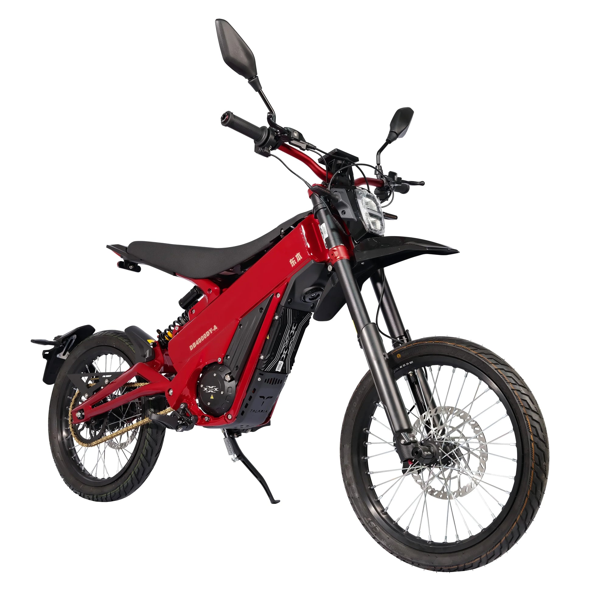 KTX-942099 Powerful 60V 6500W Middrive Electric Dirt Bike with Dual Hydraulic Suspension and Off-Road Capability