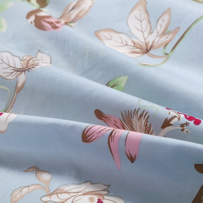 KTX-942163 Sateen Cotton Bed Sheets - Single & Double Thickness, Various Sizes Available