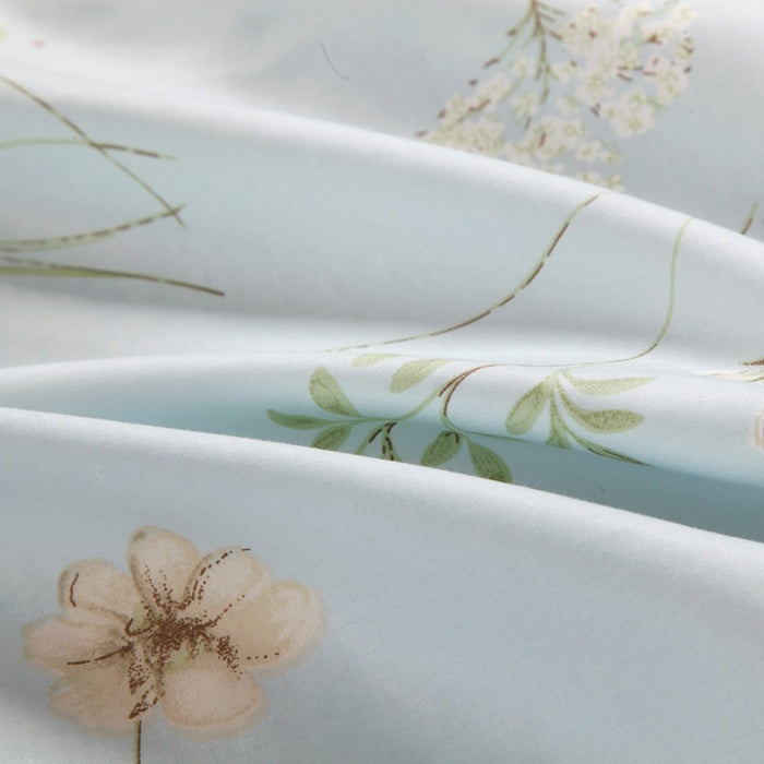 KTX-942163 Sateen Cotton Bed Sheets - Single & Double Thickness, Various Sizes Available