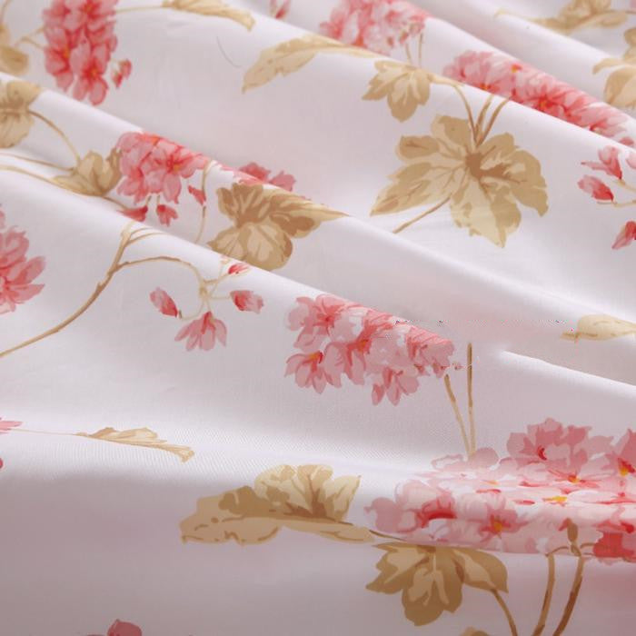 KTX-942163 Sateen Cotton Bed Sheets - Single & Double Thickness, Various Sizes Available