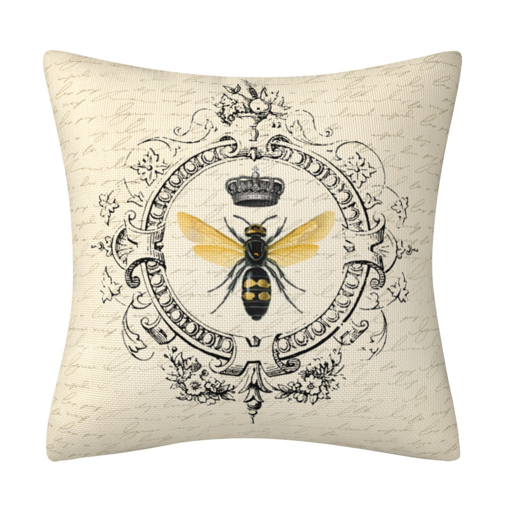 KTX-944147 Cartoon Anime Pillow Cover for Cozy Home Decor - 45x45cm Polyeste