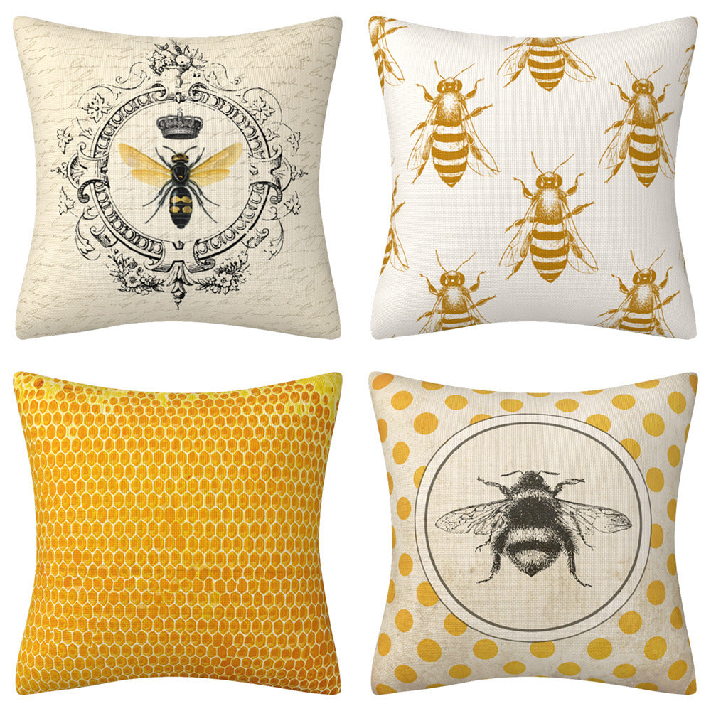 KTX-944147 Cartoon Anime Pillow Cover for Cozy Home Decor - 45x45cm Polyeste