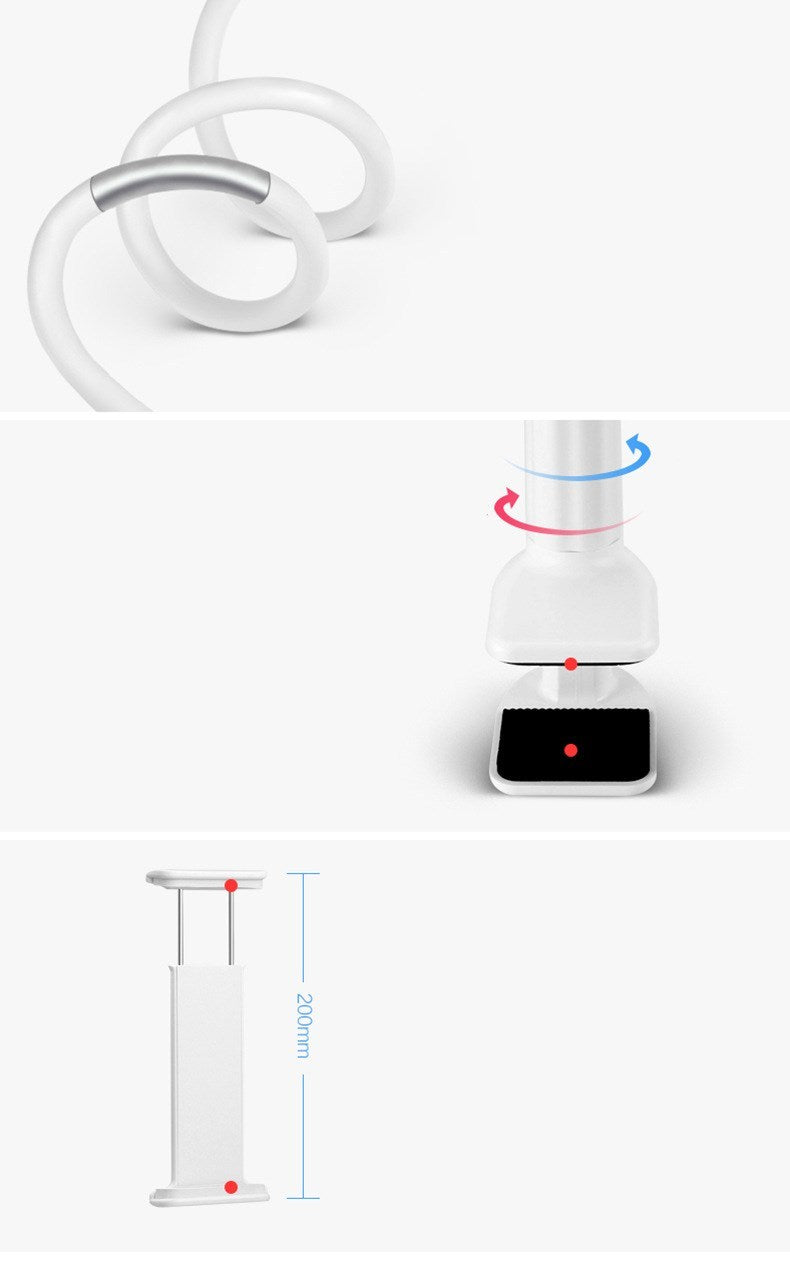 KTX-944531 Multifunctional Aluminum Alloy Phone and Tablet Holder with Adjustable Desktop Arm