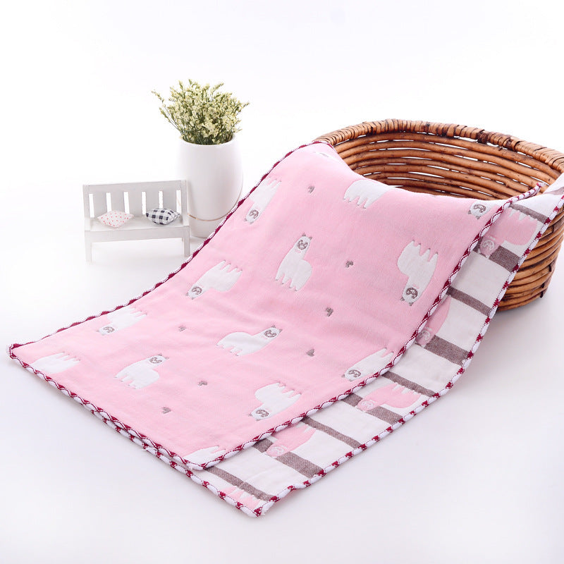 KTX-945043 Children's Cartoon Cotton Towel - Quick-Dry, Combed Yarn, Jacquard Print, Soft & Absorbent