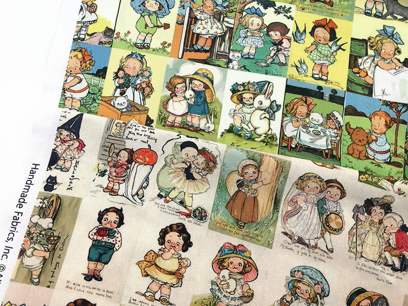 KTX-945299 Cartoon Tomato Soup Print Cotton Fabric for Children’s Clothing and DIY Projects