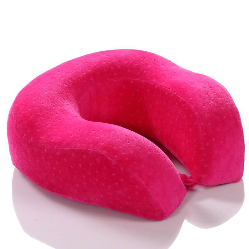 KTX-945299 Memory Foam U-Shaped Neck Pillow for Travel Comfort and Cervical Support