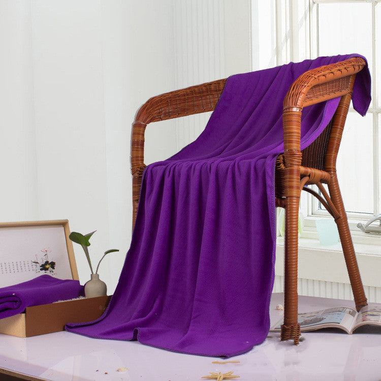 KTX-946195 Superfine Microfiber Absorbent Bath Towel - 70x140cm for Home, Car, and Screen Cleaning