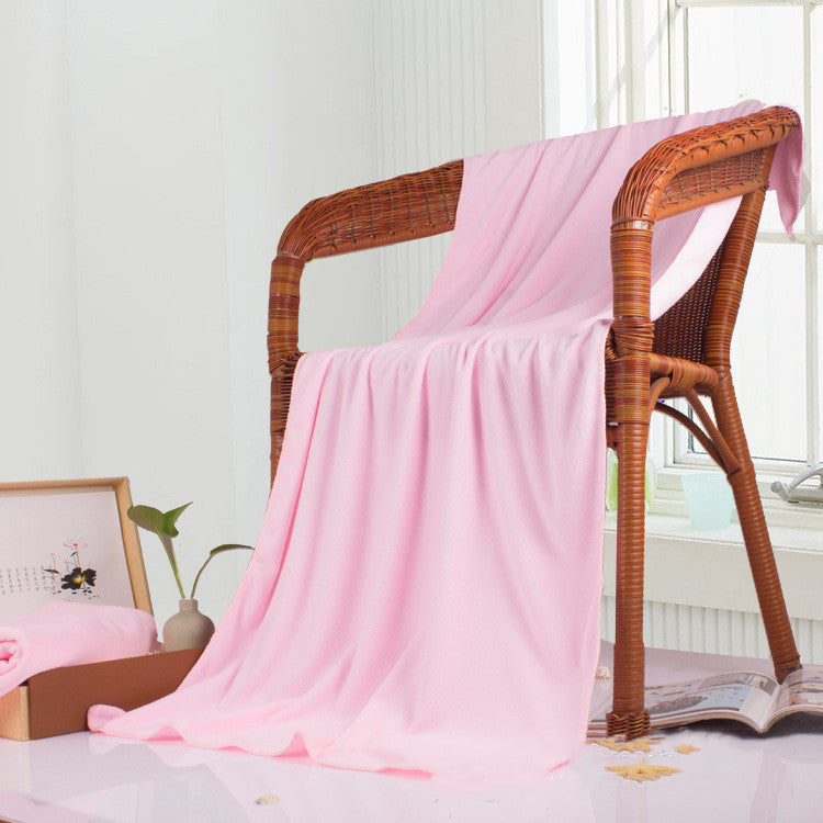 KTX-946195 Superfine Microfiber Absorbent Bath Towel - 70x140cm for Home, Car, and Screen Cleaning