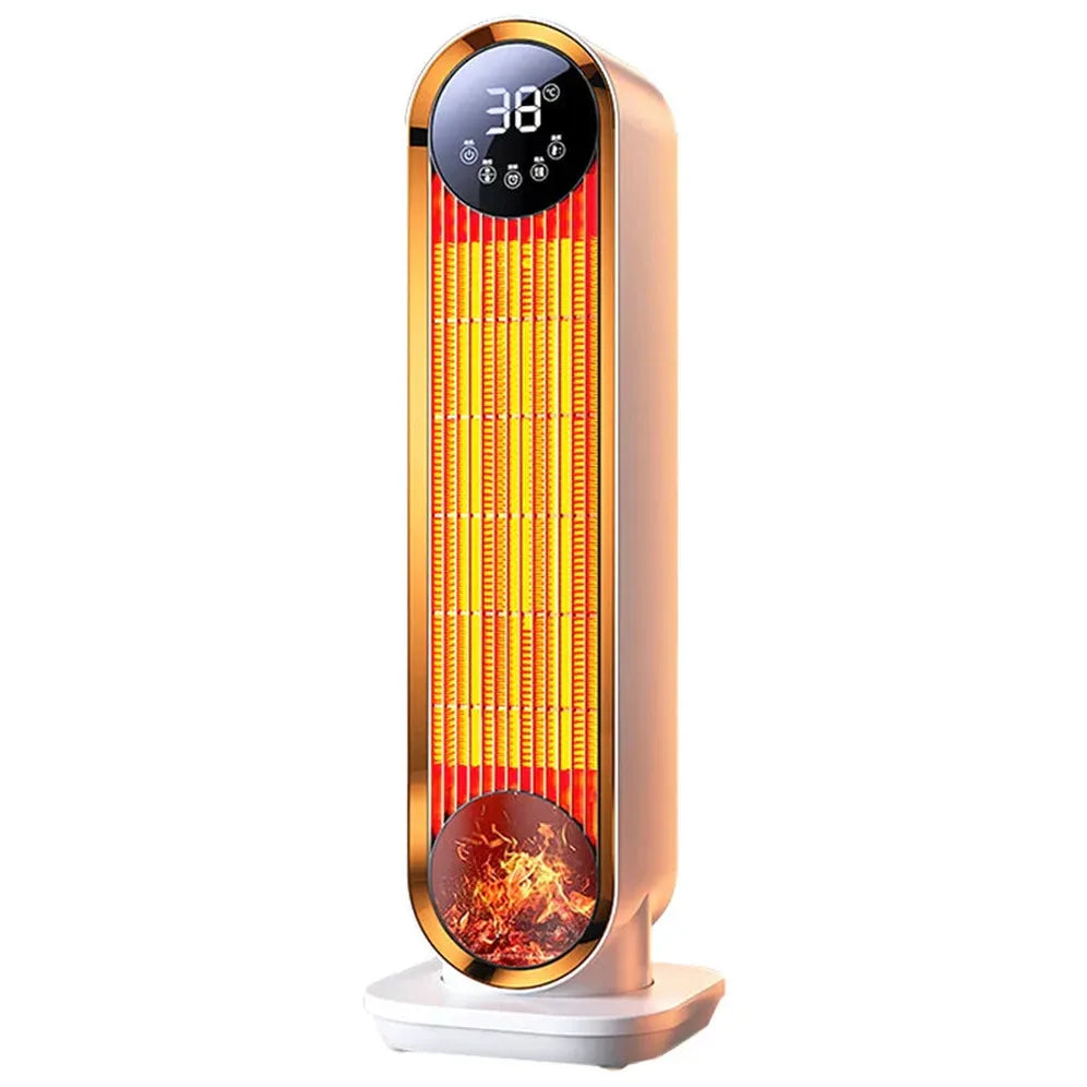 KTX-948115 Graphene Electric PTC Heater with Overheat and Tip-Over Protection for Small Indoor Spaces