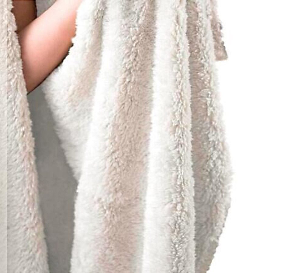 KTX-948499 Cozy Round Flannel Burrito Blanket – Super Soft Microfiber Travel Throw for All Seasons