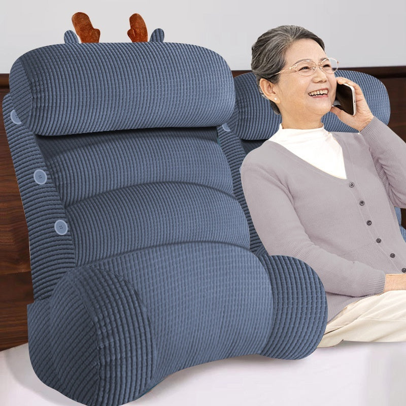 KTX-948819 K-Square Large Soft Bag Sofa Bedside Backrest with Removable Washable Liner