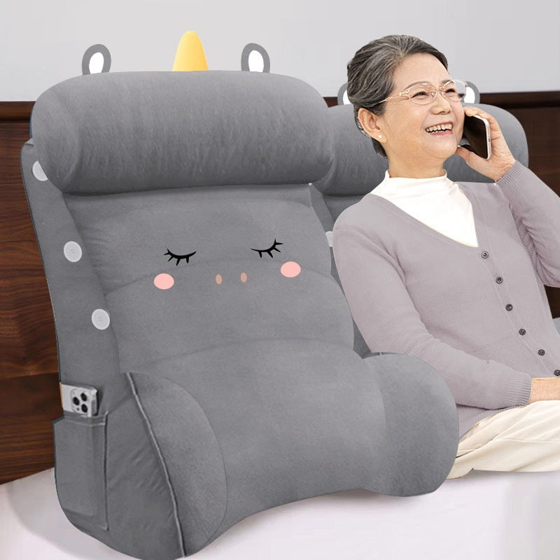 KTX-948819 K-Square Large Soft Bag Sofa Bedside Backrest with Removable Washable Liner